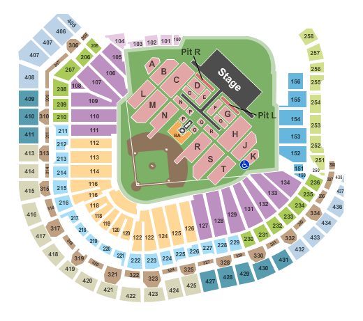 Minute Maid Park Taylor Swift Seating Chart