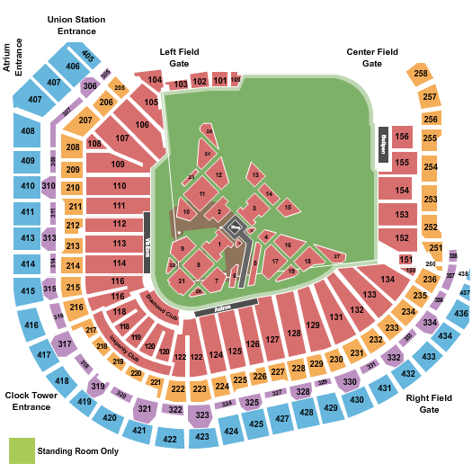 Minute Maid Park WWE Seating Chart