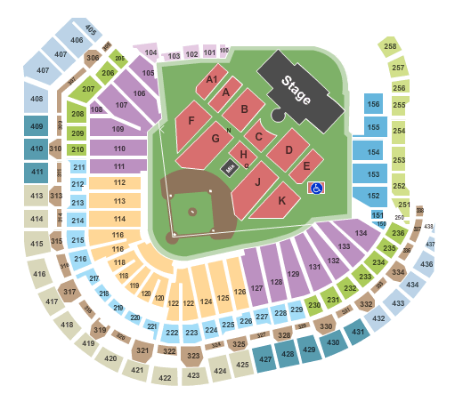 Minute Maid Park Zac Brown Band Seating Chart