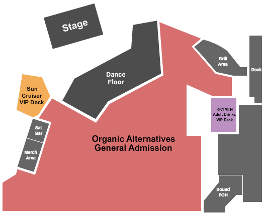 Umphrey's McGee Mishawaka Amphitheatre Seating Chart