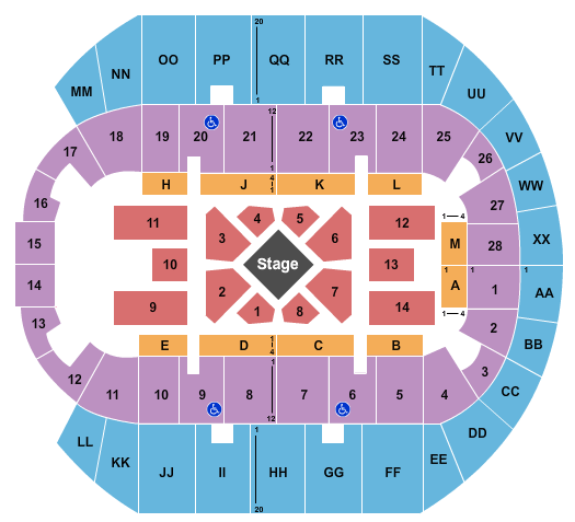 Mississippi Coast Coliseum Kevin Hart Seating Chart
