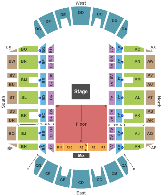 Mississippi Coliseum Disney Live Seating Chart