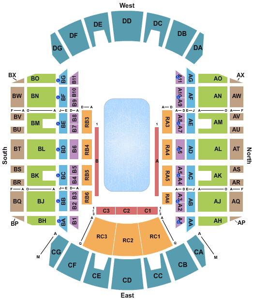 Mississippi Coliseum Disney On Ice Seating Chart
