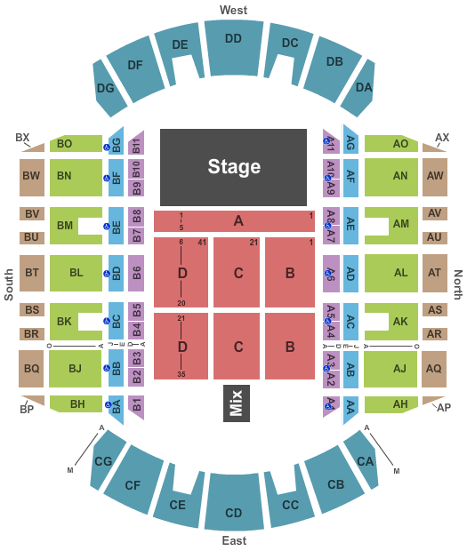 Mississippi Coliseum Katt Williams Seating Chart