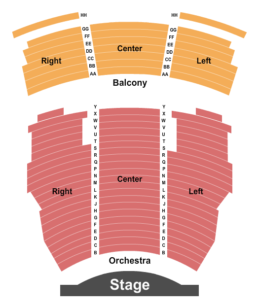 Mitchell Fine Arts Center End Stage Seating Chart