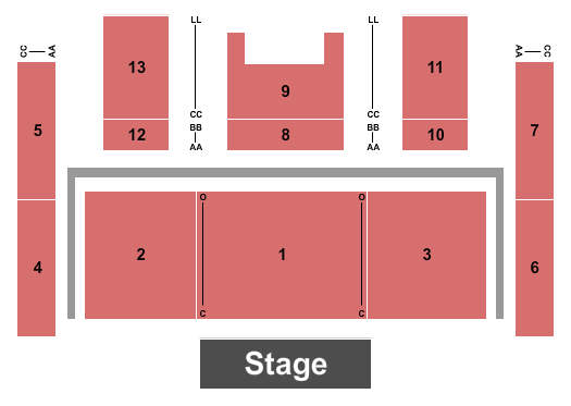 Mitchell Hall At University of Delaware Endstage Seating Chart