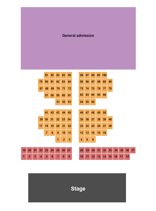 Mizner Park Amphitheater Endstage Pods Seating Chart