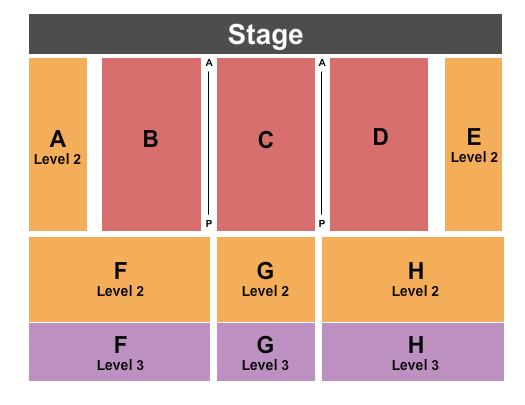 Mizner Park Amphitheater Endstage RSV & GA Seating Chart