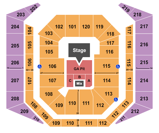Mizzou Arena Seating Chart With Rows