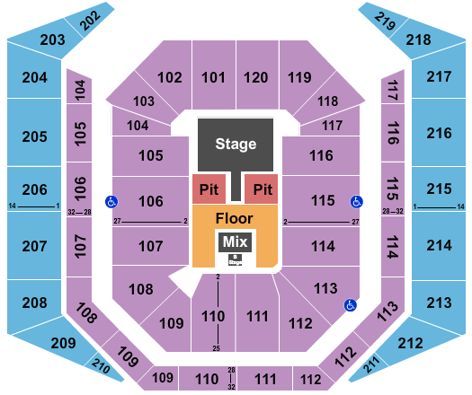 Mizzou Arena Dierks Bentley Seating Chart