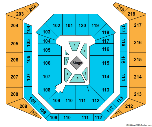 Mizzou Arena George Strait Seating Chart