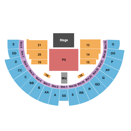 Mobile Civic Center Arena Billy Strings Seating Chart