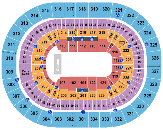 Moda Center at the Rose Quarter Rodeo 2 Seating Chart