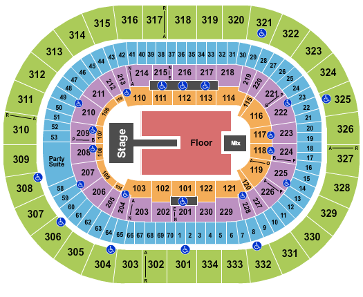 Moda Center at the Rose Quarter Future Seating Chart