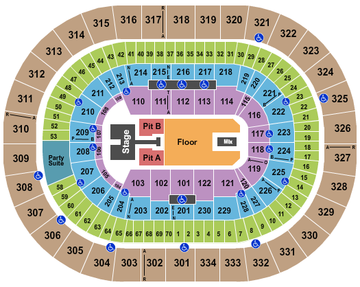 Moda Center at the Rose Quarter Kelsea Ballerini Seating Chart