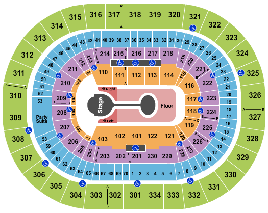 Moda Center at the Rose Quarter Shawn Mendes 2 Seating Chart
