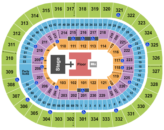 Moda Center at the Rose Quarter Suicideboys Seating Chart
