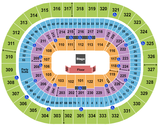 Moda Center at the Rose Quarter Theater of the Clouds 4 Seating Chart