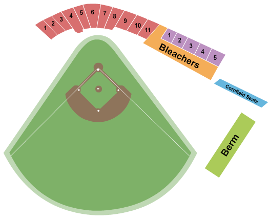 Modern Woodmen Park Baseball Seating Chart