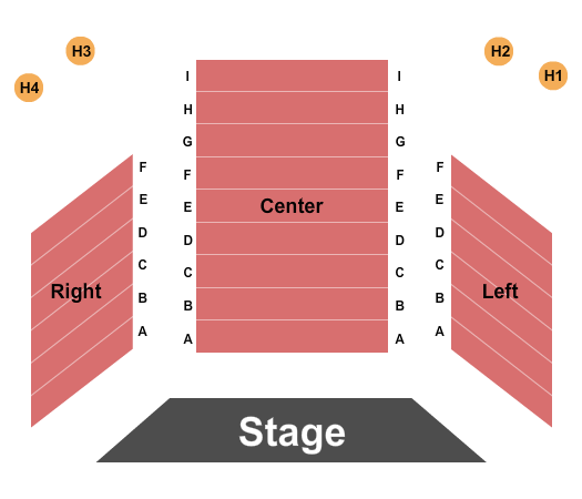 Moe Auditorium At Center for the Arts of Bonita Springs Seating Chart