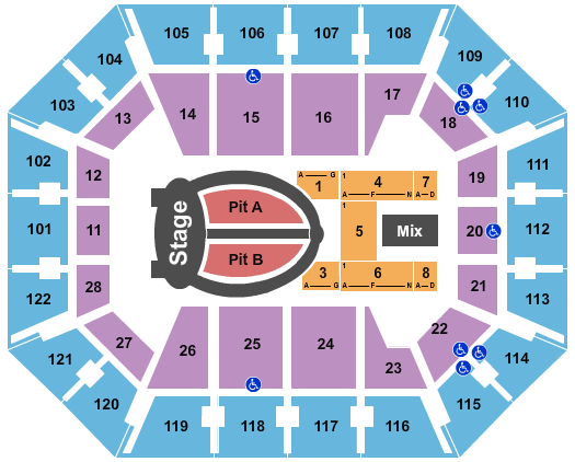 Ariana Grande Concert Seating Chart