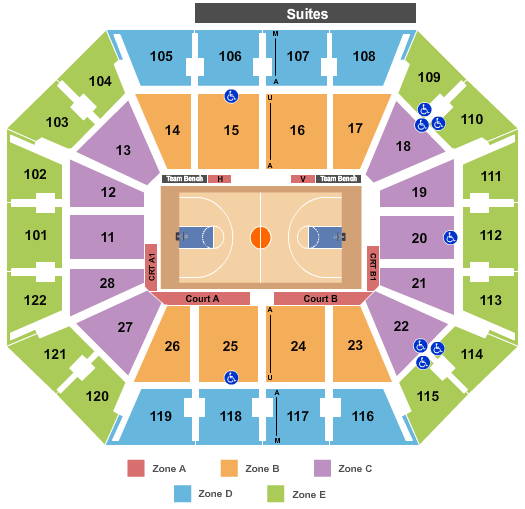 mohegan arena seating chart - Part.tscoreks.org