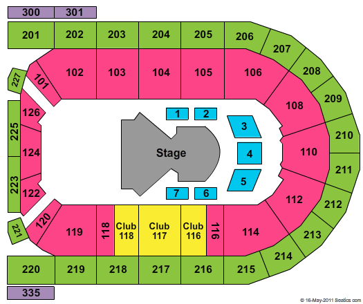 Mohegan Sun Arena at Casey Plaza Cirque Quidam Seating Chart