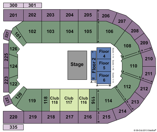 Mohegan Sun Arena at Casey Plaza Disney Junior Live Seating Chart