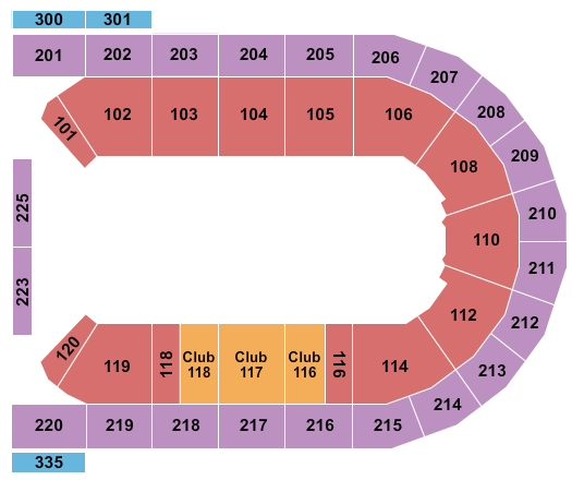 Mohegan Sun Arena at Casey Plaza Monster Jam Seating Chart
