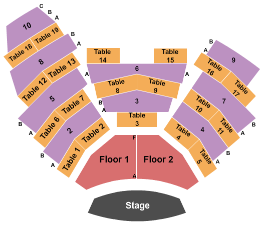 danity kane Mohegan Sun Cabaret Seating Chart