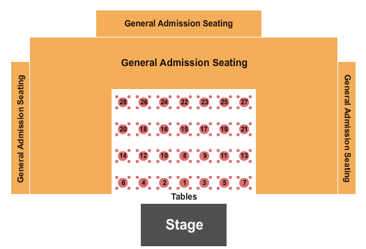 Find your seats with this Molson Canadian Studio at Hamilton Place Seating Chart