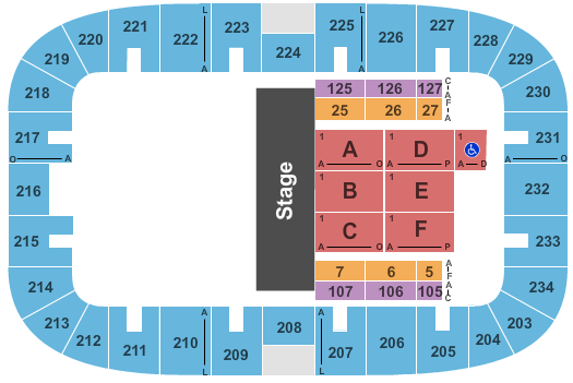 Monroe Civic Center Arena Disney Jr. Live Seating Chart