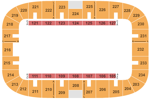 Monroe Civic Center Arena Open Floor Seating Chart