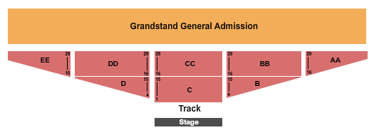 Monroe County Fairgrounds Endstage Seating Chart