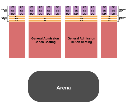 Montana Expopark Grandstand Rodeo 2 Seating Chart