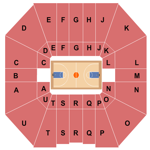 Montagne Center Baseball Seating Chart