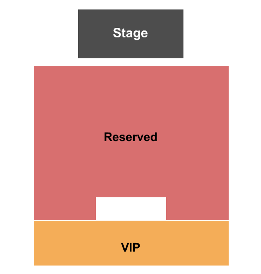 Monterey Magic & Comedy Club Reserved - VIP Seating Chart
