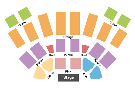 Montgomery Convention Center at The Renaissance End Stage Seating Chart