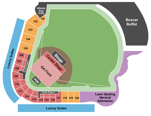 Montgomery Riverwalk Stadium Jake Owen Seating Chart