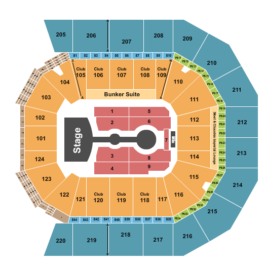 Moody Center ATX Ariana Grande 1 Seating Chart