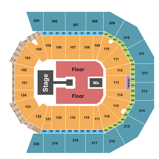 Moody Center ATX Charli XCX Seating Chart