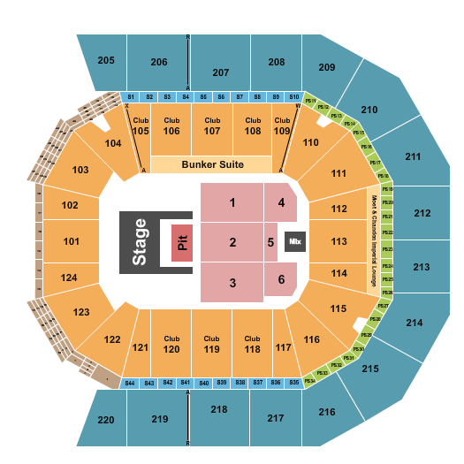Moody Center ATX Doja Cat Seating Chart