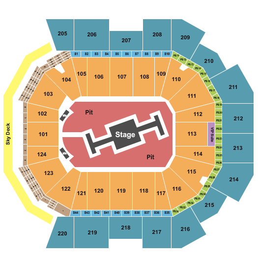 Moody Center ATX Harry Styles Seating Chart