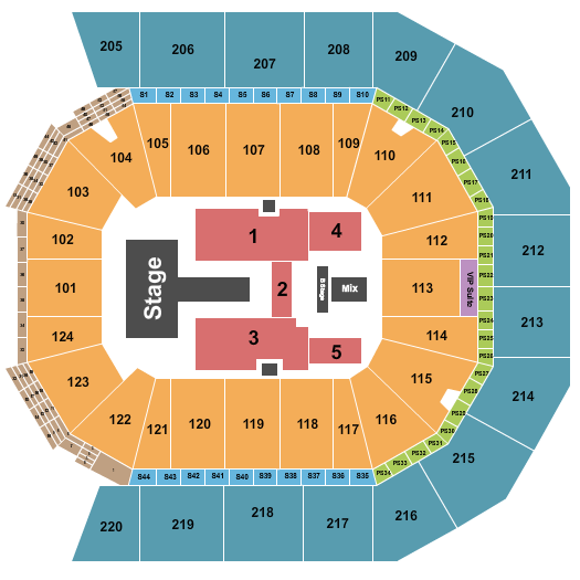 Moody Center ATX J Balvin Seating Chart