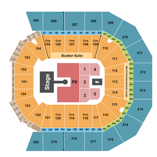 Moody Center ATX Louis Tomlinson Seating Chart
