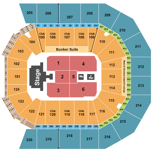 Moody Center ATX Seating Chart