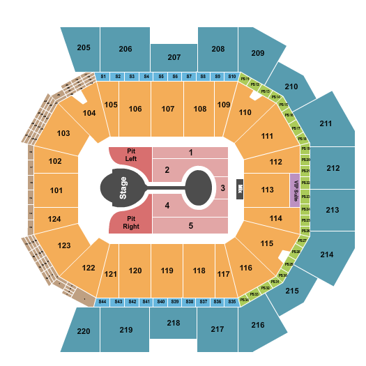 Moody Center ATX Shawn Mendes Seating Chart