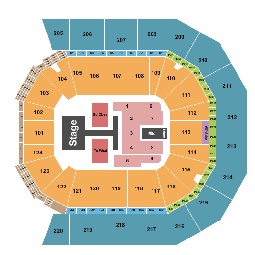 Moody Center ATX Seating Chart