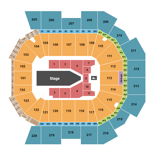 Moody Center ATX The Weeknd Seating Chart