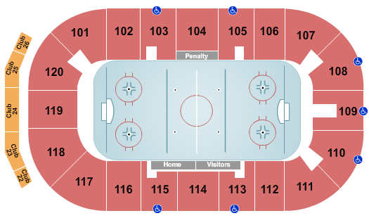 Moose Jaw Events Centre Hockey Seating Chart